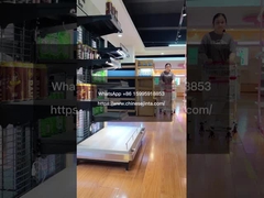 Was ist ein Regal, in dem Wein gelagert wird?