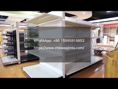 Gestalten Sie Ihre Ladenzeilen beliebig lang mit einfach zu bestellenden Gondelregalen von Lozier!