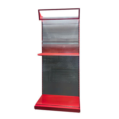 ODM OEM Garagenwerkzeug-Display Rack Stand mit verstellbaren Regalen Metall Pegboard Lagerrack Display