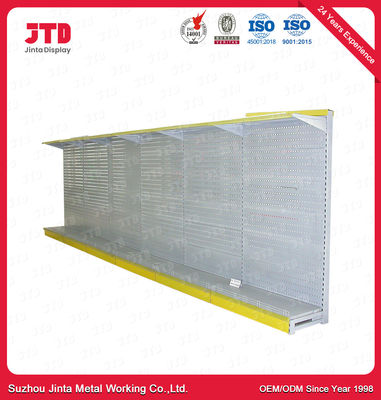 300mm 1800mm Gondel-Anzeige, die Regal des gelbes Metalliso9001 beiseite legt