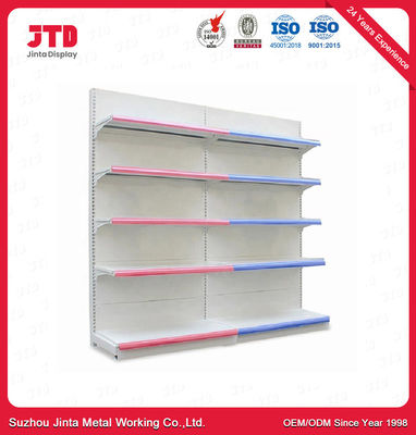 kaufen Kundengebundenes Metallsupermarkt-Gondel-Anzeigen-Fachbodenregallager-Regal online manufacture
