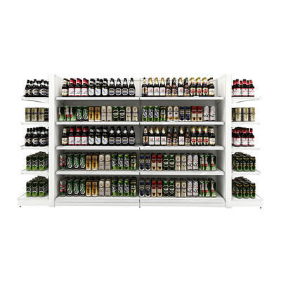 kaufen Maßgeschneiderte Supermarkt-Displayregale mit robuster Struktur und personalisierten Farben online manufacture