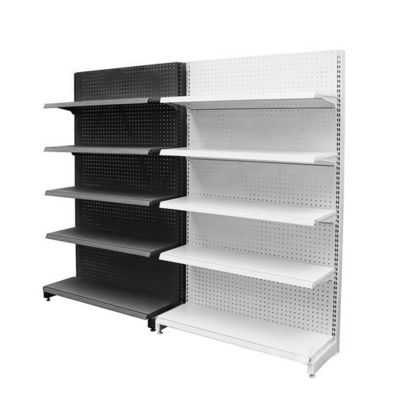 kaufen Customizable 5-Shelf Metal Gondola Display for Supermarkets 80kg Capacity online manufacture
