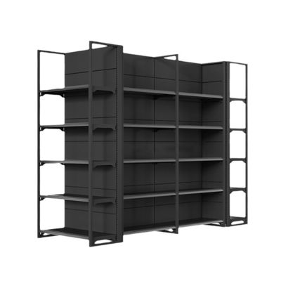 kaufen Double-Sided Gondola Shelving 5-Shelf Supermarket Display Rack online manufacture