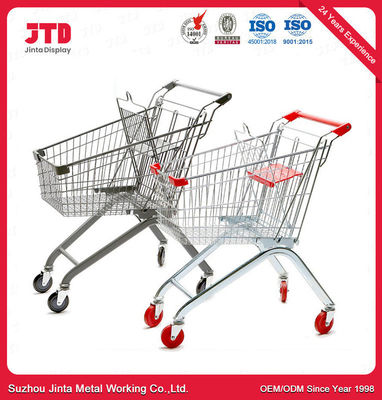Supermarkt Einkaufswagen Einkaufswagen Kaufhaus 90 / 100 / 120L Lagerung Einkaufswagen
