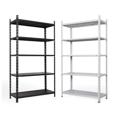 Schwerlastfreies, schraubfreies, verstellbares Metallregal 5 Schichten
