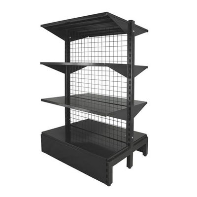 Supermarkt Wire Display Regale Rack Metall Convenience Store Wire Gondola Display Regal