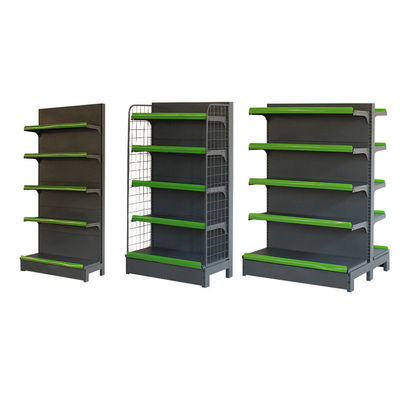 Einkaufszentrum Doppelseitiges Gondel Regale Metall-Supermarktregale Regal