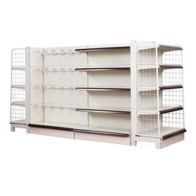 Einzelhandelsgeschäft Gitterplatte Metalldrahtregal Gondel Eisenloch Mesh Display Rack