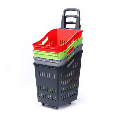 Supermärkte Kunststoff-Shoppingkorb für einfaches Tragen