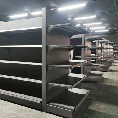 Einfache Installation Supermarkt-Displayregal angepasste Ladekapazität 30-80KG/Schicht