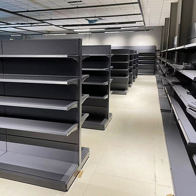 Einfache Installation Supermarkt-Displayregal angepasste Ladekapazität 30-80KG/Schicht