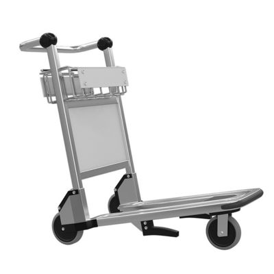 Starke Gummiräder Flughafengepäckwagen für schweres Gepäck 50-200KG Kapazität