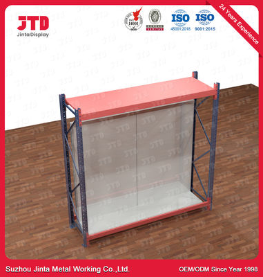 1.2m 2.5m Lager-Metall beansprucht Hochleistungsgestelle des supermarkt-3000kgs stark