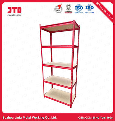 1.8m 1.2m Feuergebührenmetallfach 80kg pro Schicht-rotes Gestell-Lager