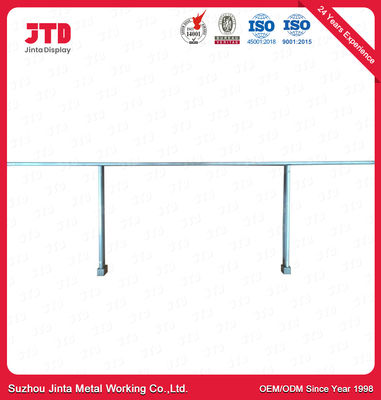 6.0mm pulverisieren 600mm an der Wand befestigte Schuh-Haken überzogenes für Supermarkt-Regal