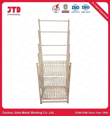 Anzeige des Draht-50kgs, die 1.3m 1.8m Draht-Speicher-Gestelle mit Rädern beiseite legt