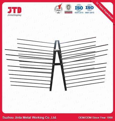 Anzeige des Draht-50kgs, die 1.3m 1.8m Draht-Speicher-Gestelle mit Rädern beiseite legt