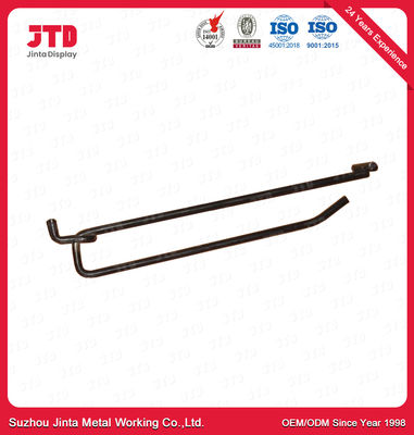 Chrome beendete doppelte Draht-Haken der Supermarkt-beiseite legende Zusatz-450mm 8.0mm